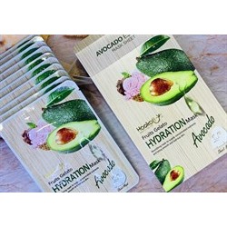 Набор тканевых масок Hookali Avocado 10 шт.