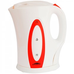 Чайник электрический 2200 Вт, 2 л ЭЛЬБРУС-4 белый с красным
