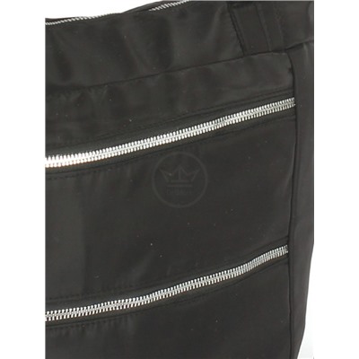 Сумка женская текстиль Guecca-RY 05,  1отдел+карм/перег,  плечевой ремень,  черный 250240