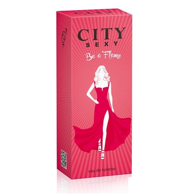 CITY SEXY BE A FLAME 60ml /жен. M~