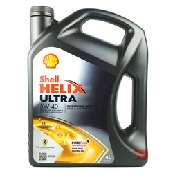 Синтетическое моторное масло SHELL Helix Ultra "5W-40" 4 л