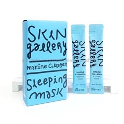 Ночной гель-маска Verobene Marine Collagen Sleeping mask 10 шт х 4 мл.