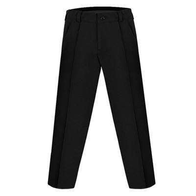Черный комплект для мальчика (брюки,жилет с бабочкой и рубашка) 82451-189011-83811