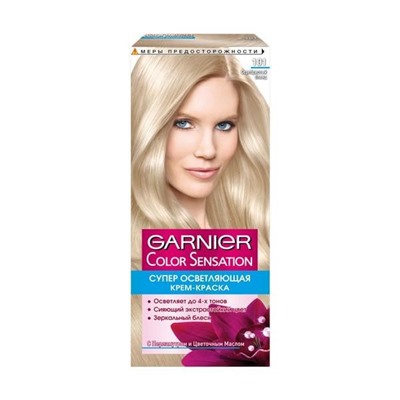 Краска д/волос РОСКОШЬ ЦВЕТА  101 Платиновый блонд Garnier