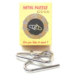 Головоломка Metall puzzle 3,8х5х2,1см №04 металл 397024 SH 397024
