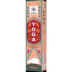 Chakra Yoga BALASANA Natural Sticks, Zed Black (Чакра Йога БАЛАСАНА натуральные благовония палочки, Зед Блэк), уп. 15 г.