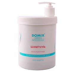 Domix Green Professional Шампунь для волос бессульфатный, 1000 мл