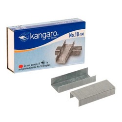 Скобы для степлера № 10 (мин.2шт.)  Kangaro высококачеств. сталь
