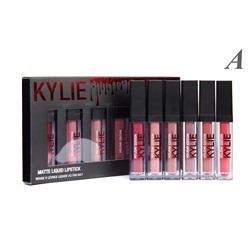 Блеск Kylie - Matte Liquid Lipstick красная уп. (6шт.) A
