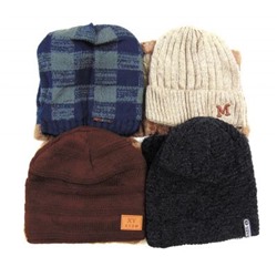 Комплект мужской зимний шапка+шарф