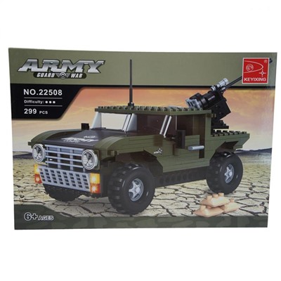 Конструктор Army 299дет. Военная техника 35*25см  / коробка 22508