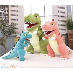 Мягкая игрушка Динозавр 60 см (ВЫБОР ЦВЕТА) di60, di60-blue, di60-pink, di60-green
