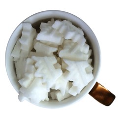 Короны фигурный сахар белый (540 г)