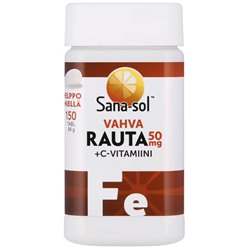 Sana-sol Rauta + C-vitamiini vahva 150 таб