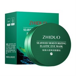 Гидрогелевые патчи для кожи вокруг глаз Zhiduo Seaweed 80г/60штук с экстрактом морских водорослей