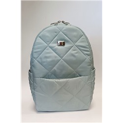 Удобный женский рюкзак Nino Maxi светлая мята стеганая ткань
