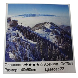 Алмазная мозаика на подрамнике 40*50см Природа  арт. Almaz-40*50