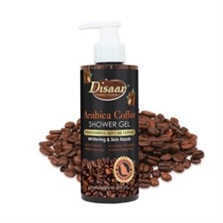 Гель для душа Disaar Arabica Coffee Shower Gel из кофейных зерен Арабика, 300мл