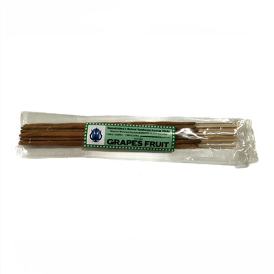 GRAPES FRUIT Ramakrishna's Natural Handmade Incense Sticks (ГРЕЙПФРУТ натуральные благовония ручной работы, Рамакришна), 20 г.