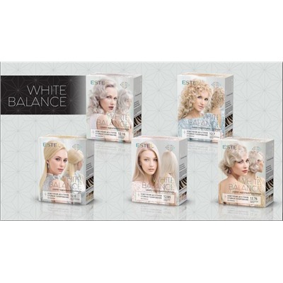 WHITE BALANCE Осветлитель Секрет идеального блонда 12.65 прекрасный сапфир Estel