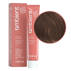 TEFIA Ambient 7.3 Перманентная крем-краска для волос / Блондин золотистый, 60 мл