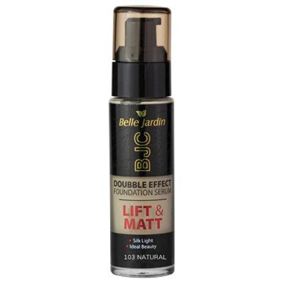 Тональный крем BJ 30мл DE Foundation serum LIFT MATT №103 натуральный Belle Jardin