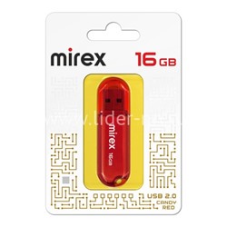 USB Flash 16GB Mirex CANDY RED