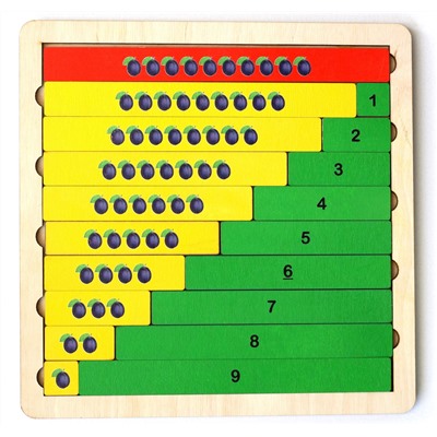 Пазл деревянный «Арифметика. Состав числа»