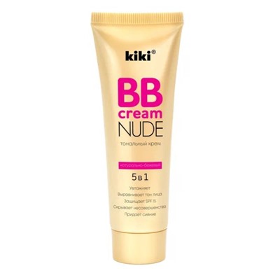 KIKI Тональный крем BB NUDE 02 натурально-бежевый