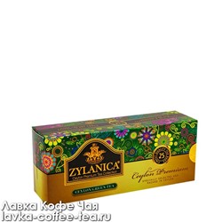 чай ZYLANICA Ceylon Premium "Зелёный" 2 г*25 пак.
