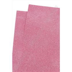 Фоамиран глиттерный 2 мм, 40*60 см Premium (10 листов) SF-3010, розовый №005