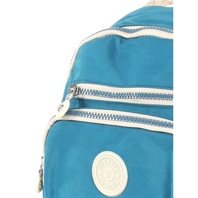Рюкзак жен текстиль YUST-0662,  1отд,  4внеш+3внут/карм,  синий 255504