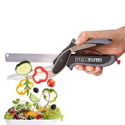 Умный нож-разделочная доска 2в1 Clever Cutter