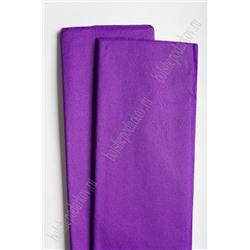 Крепированная бумага 50 см*2 м (10 листов) SF-2167, темно-фиолетовый УЦЕНКА