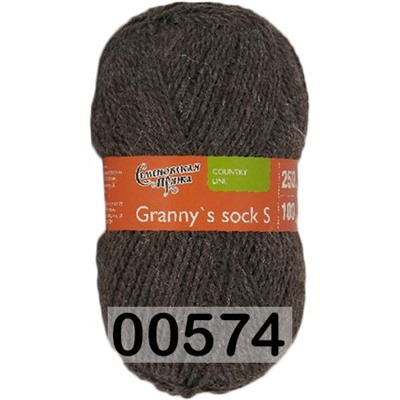 Пряжа Семеновская Grannys sock S / Бабушкин носокПш