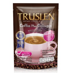 Instant Coffee Mix Powder COFFEE PLUS COLLAGEN, Truslen (Напиток кофейный растворимый КОФЕ ПЛЮС КОЛЛАГЕН), 80 г. (5 саше по 16 г.)