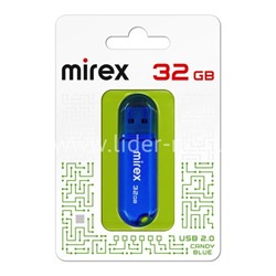 USB Flash  32GB Mirex CANDY BLUE