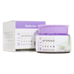 Крем для лица Farm Stay Visible Difference Cream Milk