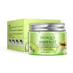 Ночная маска Bioaqua Kiwifruit Snail Tender Skin Sleep Mask киви и муцин улитки