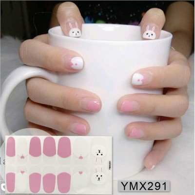 Наклейки для ногтей YMX2-4 Заказ от 3-х шт