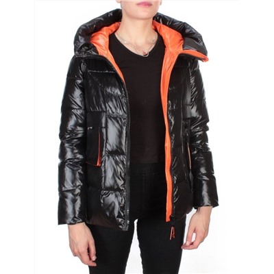 2197 BLACK Куртка зимняя женская MONGEDI (200 гр. холлофайбера) размеры 42-44-46-48-50