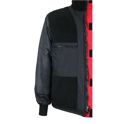 Костюм зимний Centaur (Blazer/Fleece), куртка/полукомбинезон, цвет - Красный/черный К-472