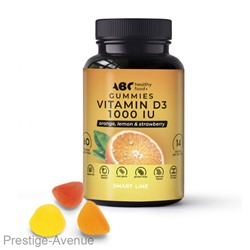 АВС хэлси фуд Комплекс витамин Д3 мармеладные пастилки 60 шт.