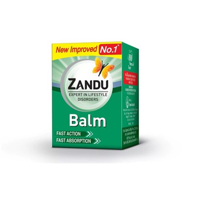 ZANDU BALM (Занду Бальзам ЗЕЛЕНЫЙ, болеутоляющие средство), 8 мл.