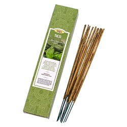 TULSI Flora Incense Sticks, AASHA, SYNAA (Ароматические палочки ТУЛСИ, ААША, СИНАЯ), 10 палочек.