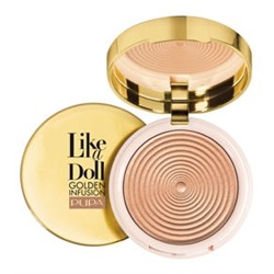 PUPA 050046002 LIKE A DOLL GOLDEN INFUSION Иллюминатор д/лица 002 бронза NEW!!