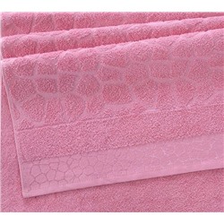 Полотенце махровое Феерия ярко-розовый, 30*60