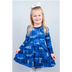 Платье для девочки Текс-Плюс, цвет синий