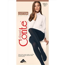 Cotton 150 XL Conte (Колготки женские классические, Conte elegant )
