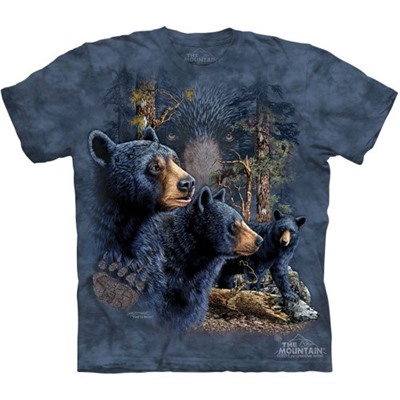 Футболка The Mountain "Find 13 Black Bears" (детская)